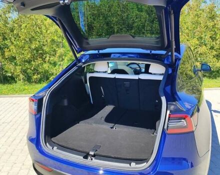 Синий Тесла Model Y, объемом двигателя 0 л и пробегом 63 тыс. км за 26800 $, фото 12 на Automoto.ua