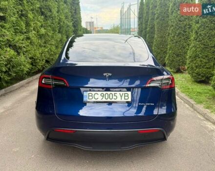Синий Тесла Model Y, объемом двигателя 0 л и пробегом 85 тыс. км за 31500 $, фото 4 на Automoto.ua