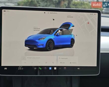 Синий Тесла Model Y, объемом двигателя 0 л и пробегом 38 тыс. км за 29300 $, фото 21 на Automoto.ua