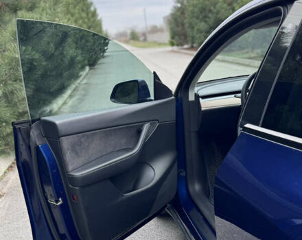 Синий Тесла Model Y, объемом двигателя 0 л и пробегом 52 тыс. км за 30900 $, фото 32 на Automoto.ua