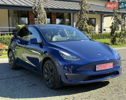 Синий Тесла Model Y, объемом двигателя 0 л и пробегом 80 тыс. км за 25300 $, фото 10 на Automoto.ua