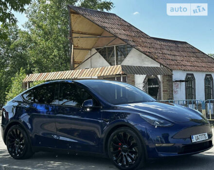 Синій Тесла Model Y, об'ємом двигуна 0 л та пробігом 17 тис. км за 44500 $, фото 43 на Automoto.ua