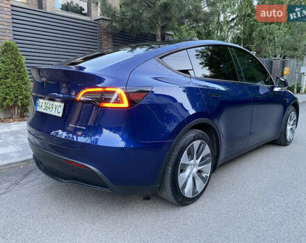 Синий Тесла Model Y, объемом двигателя 0 л и пробегом 54 тыс. км за 26800 $, фото 6 на Automoto.ua
