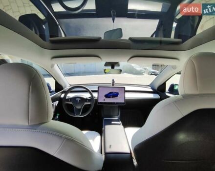 Синий Тесла Model Y, объемом двигателя 0 л и пробегом 63 тыс. км за 26800 $, фото 9 на Automoto.ua