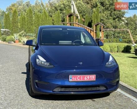 Синий Тесла Model Y, объемом двигателя 0 л и пробегом 80 тыс. км за 25300 $, фото 46 на Automoto.ua