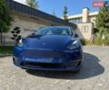 Синий Тесла Model Y, объемом двигателя 0 л и пробегом 92 тыс. км за 27500 $, фото 1 на Automoto.ua