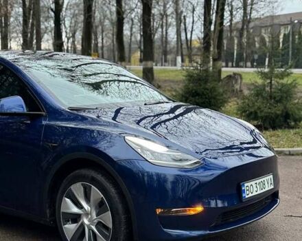 Синий Тесла Model Y, объемом двигателя 0 л и пробегом 31 тыс. км за 28300 $, фото 10 на Automoto.ua