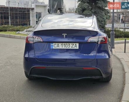 Синий Тесла Model Y, объемом двигателя 0 л и пробегом 38 тыс. км за 29300 $, фото 6 на Automoto.ua