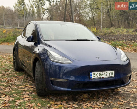 Синий Тесла Model Y, объемом двигателя 0 л и пробегом 133 тыс. км за 23900 $, фото 20 на Automoto.ua