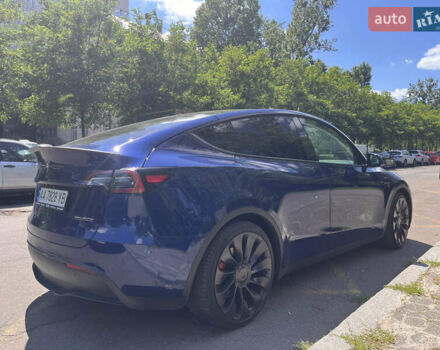 Синий Тесла Model Y, объемом двигателя 0 л и пробегом 18 тыс. км за 31300 $, фото 11 на Automoto.ua