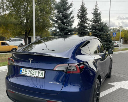 Тесла Model Y 2022 в Днепре (Днепропетровске) на Automoto.ua Синий Тесла Model Y, объемом двигателя 0 л и пробегом 57 тыс. км за 25499 $, фото 14 на Automoto.ua