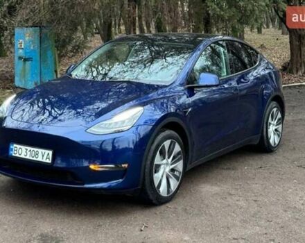 Синий Тесла Model Y, объемом двигателя 0 л и пробегом 31 тыс. км за 28300 $, фото 9 на Automoto.ua