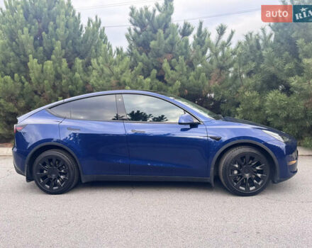 Синий Тесла Model Y, объемом двигателя 0 л и пробегом 52 тыс. км за 30900 $, фото 44 на Automoto.ua