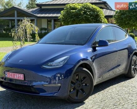 Синий Тесла Model Y, объемом двигателя 0 л и пробегом 80 тыс. км за 25300 $, фото 34 на Automoto.ua