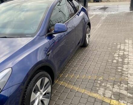 Синий Тесла Model Y, объемом двигателя 0 л и пробегом 89 тыс. км за 22000 $, фото 5 на Automoto.ua