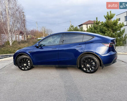 Синий Тесла Model Y, объемом двигателя 0 л и пробегом 52 тыс. км за 30900 $, фото 10 на Automoto.ua