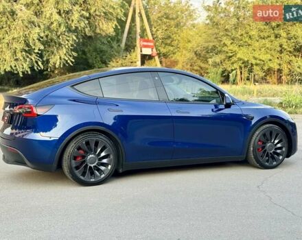 Синій Тесла Model Y, об'ємом двигуна 0 л та пробігом 58 тис. км за 27800 $, фото 14 на Automoto.ua
