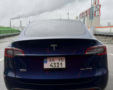 Синий Тесла Model Y, объемом двигателя 0 л и пробегом 130 тыс. км за 24500 $, фото 11 на Automoto.ua