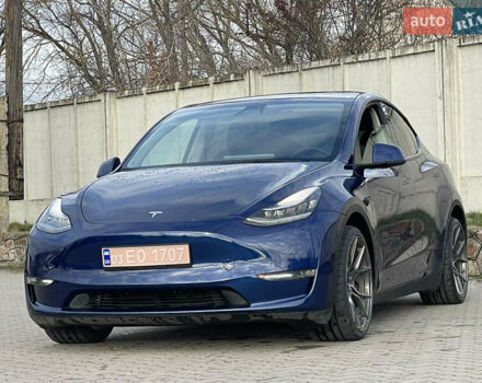 Синій Тесла Model Y, об'ємом двигуна 0 л та пробігом 160 тис. км за 22750 $, фото 17 на Automoto.ua