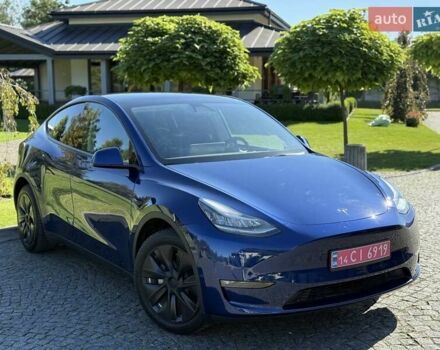 Синий Тесла Model Y, объемом двигателя 0 л и пробегом 80 тыс. км за 25300 $, фото 37 на Automoto.ua