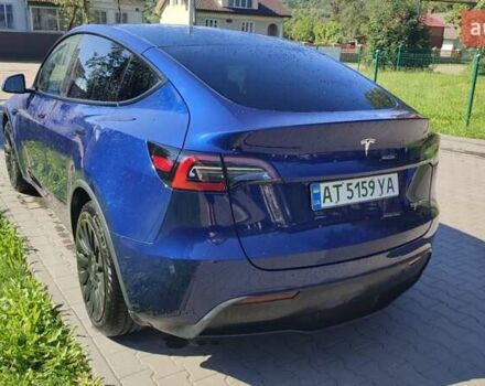 Синий Тесла Model Y, объемом двигателя 0 л и пробегом 54 тыс. км за 29900 $, фото 23 на Automoto.ua