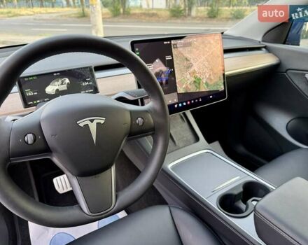 Синій Тесла Model Y, об'ємом двигуна 0 л та пробігом 58 тис. км за 27800 $, фото 21 на Automoto.ua