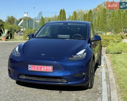 Синий Тесла Model Y, объемом двигателя 0 л и пробегом 80 тыс. км за 25300 $, фото 49 на Automoto.ua