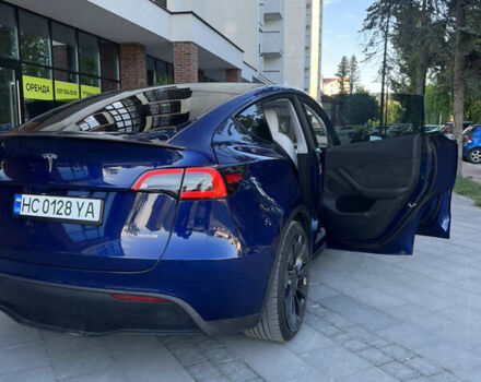 Синий Тесла Model Y, объемом двигателя 0 л и пробегом 28 тыс. км за 32900 $, фото 39 на Automoto.ua