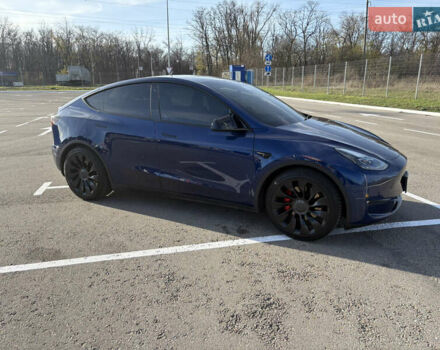 Синій Тесла Model Y, об'ємом двигуна 0 л та пробігом 76 тис. км за 27000 $, фото 5 на Automoto.ua