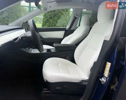 Синий Тесла Model Y, объемом двигателя 0 л и пробегом 85 тыс. км за 31500 $, фото 12 на Automoto.ua