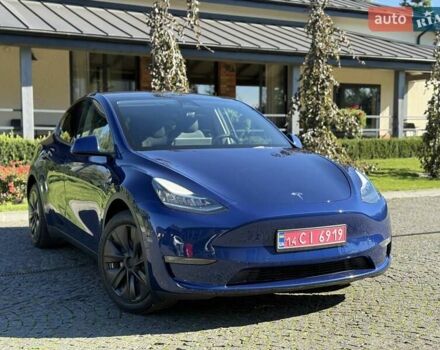 Синий Тесла Model Y, объемом двигателя 0 л и пробегом 80 тыс. км за 25300 $, фото 26 на Automoto.ua