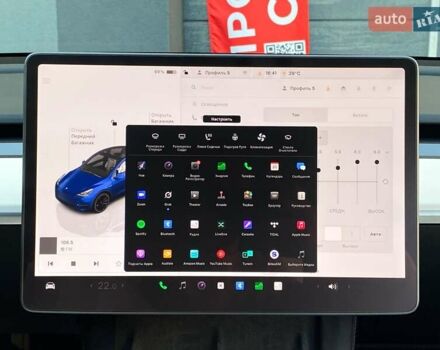 Синий Тесла Model Y, объемом двигателя 0 л и пробегом 92 тыс. км за 31999 $, фото 24 на Automoto.ua