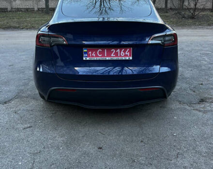 Синій Тесла Model Y, об'ємом двигуна 0 л та пробігом 76 тис. км за 23300 $, фото 6 на Automoto.ua
