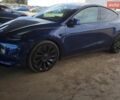 Синий Тесла Model Y, объемом двигателя 0 л и пробегом 78 тыс. км за 20000 $, фото 1 на Automoto.ua