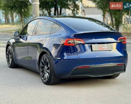 Синій Тесла Model Y, об'ємом двигуна 0 л та пробігом 58 тис. км за 27800 $, фото 6 на Automoto.ua
