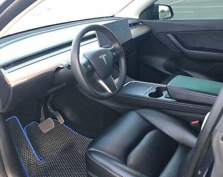 Синий Тесла Model Y, объемом двигателя 0 л и пробегом 46 тыс. км за 27000 $, фото 8 на Automoto.ua