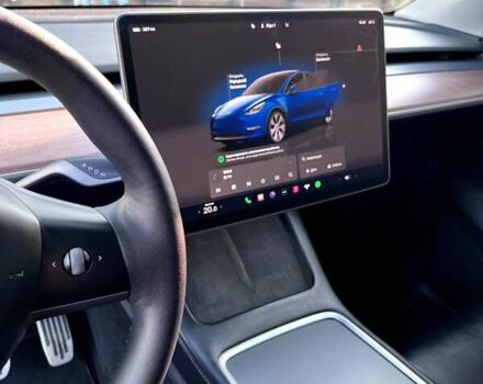 Синий Тесла Model Y, объемом двигателя 0 л и пробегом 42 тыс. км за 25900 $, фото 12 на Automoto.ua