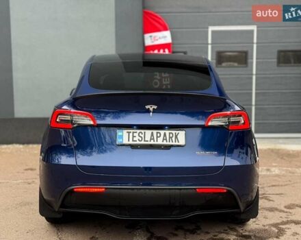 Синий Тесла Model Y, объемом двигателя 0 л и пробегом 40 тыс. км за 29999 $, фото 8 на Automoto.ua