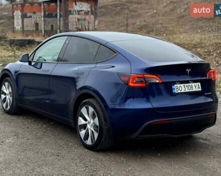 Синий Тесла Model Y, объемом двигателя 0 л и пробегом 30 тыс. км за 28800 $, фото 6 на Automoto.ua
