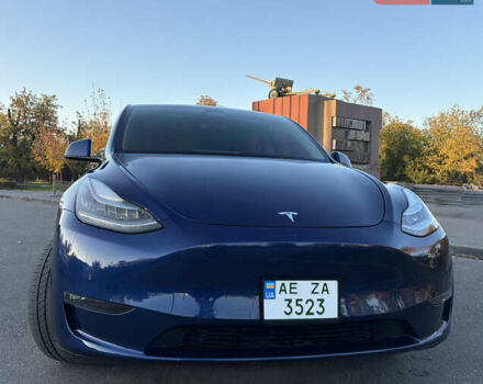 Синий Тесла Model Y, объемом двигателя 0 л и пробегом 42 тыс. км за 24500 $, фото 3 на Automoto.ua