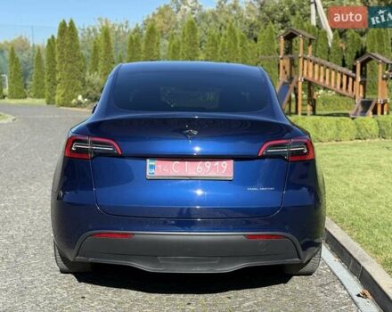 Синий Тесла Model Y, объемом двигателя 0 л и пробегом 80 тыс. км за 25300 $, фото 31 на Automoto.ua