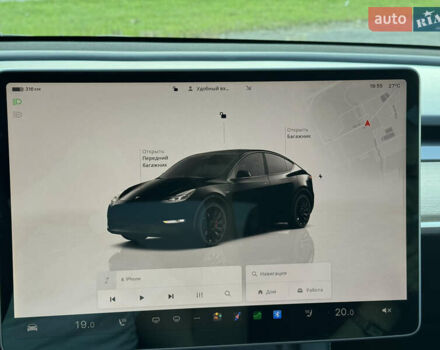 Синий Тесла Model Y, объемом двигателя 0 л и пробегом 61 тыс. км за 23800 $, фото 18 на Automoto.ua