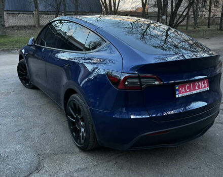 Синій Тесла Model Y, об'ємом двигуна 0 л та пробігом 76 тис. км за 23300 $, фото 7 на Automoto.ua