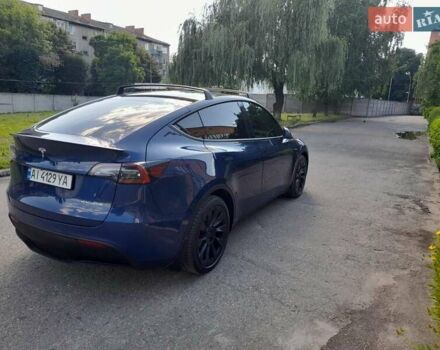 Синий Тесла Model Y, объемом двигателя 0 л и пробегом 44 тыс. км за 28000 $, фото 5 на Automoto.ua