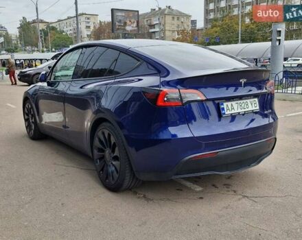 Тесла Model Y 2022 в Киеве на Automoto.ua Синий Тесла Model Y, объемом двигателя 0 л и пробегом 25 тыс. км за 31900 $, фото 3 на Automoto.ua