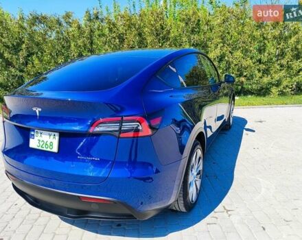 Синий Тесла Model Y, объемом двигателя 0 л и пробегом 63 тыс. км за 26800 $, фото 16 на Automoto.ua