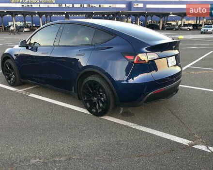 Синий Тесла Model Y, объемом двигателя 0 л и пробегом 46 тыс. км за 27000 $, фото 6 на Automoto.ua