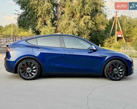 Синій Тесла Model Y, об'ємом двигуна 0 л та пробігом 58 тис. км за 27800 $, фото 13 на Automoto.ua