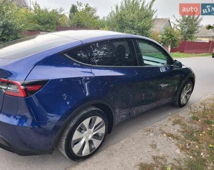 Синий Тесла Model Y, объемом двигателя 0 л и пробегом 63 тыс. км за 26500 $, фото 3 на Automoto.ua