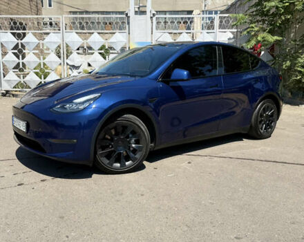 Синий Тесла Model Y, объемом двигателя 0 л и пробегом 137 тыс. км за 25000 $, фото 12 на Automoto.ua